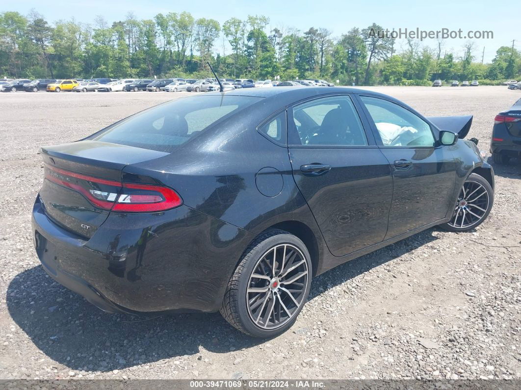 2015 Dodge Dart Gt Black vin: 1C3CDFEB7FD346180