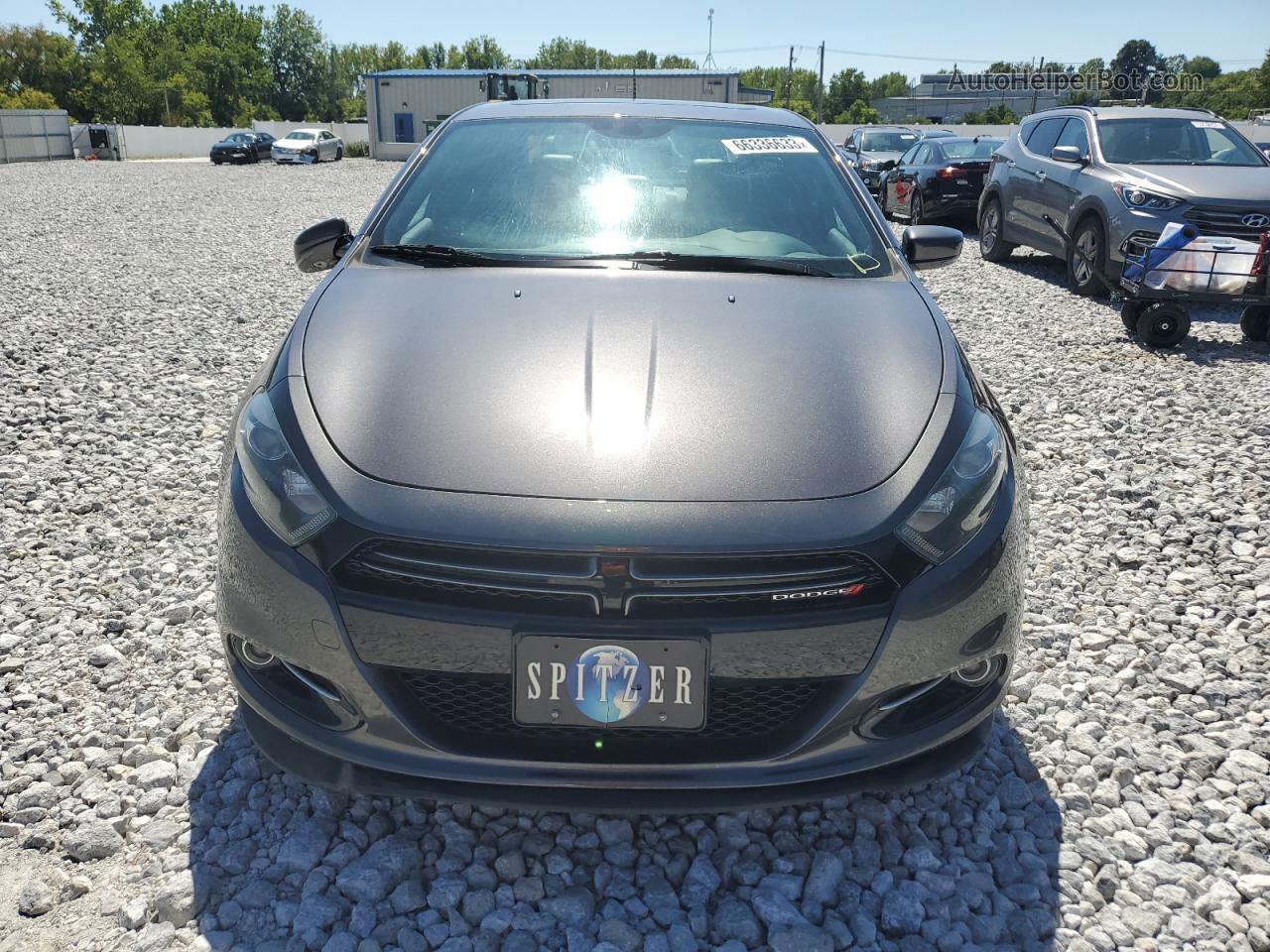 2015 Dodge Dart Gt Gray vin: 1C3CDFEB8FD173107