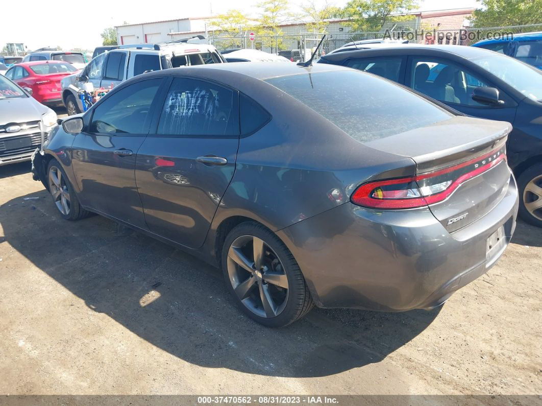 2015 Dodge Dart Gt Серый vin: 1C3CDFEB8FD180803