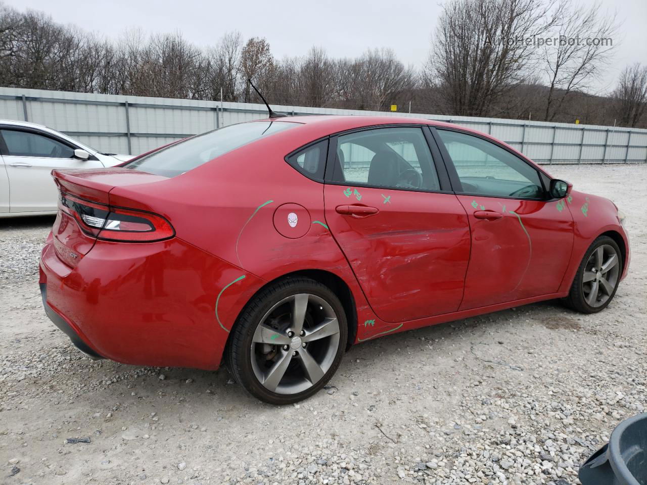 2015 Dodge Dart Gt Red vin: 1C3CDFEB8FD344955