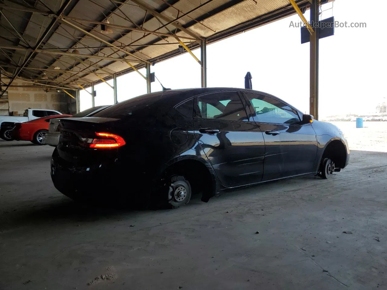 2015 Dodge Dart Gt Black vin: 1C3CDFEB8FD422019