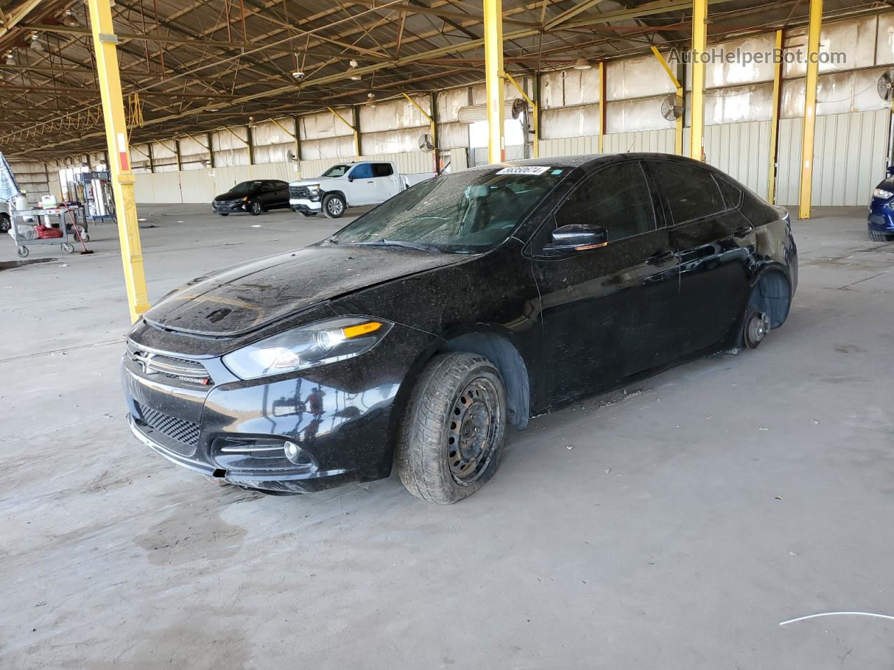 2015 Dodge Dart Gt Black vin: 1C3CDFEB8FD422019