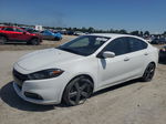 2015 Dodge Dart Gt White vin: 1C3CDFEBXFD173299