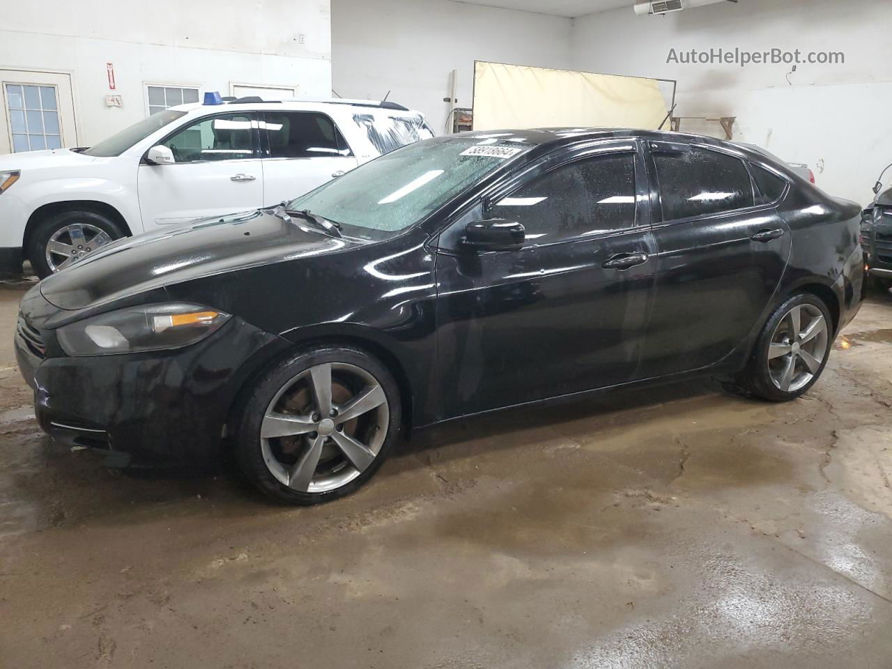 2015 Dodge Dart Gt Black vin: 1C3CDFEBXFD204809