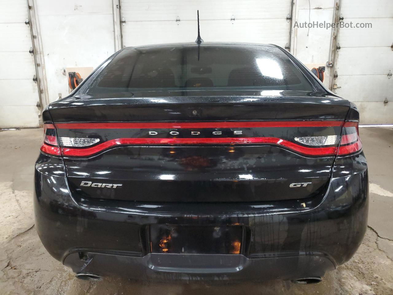 2015 Dodge Dart Gt Black vin: 1C3CDFEBXFD204809