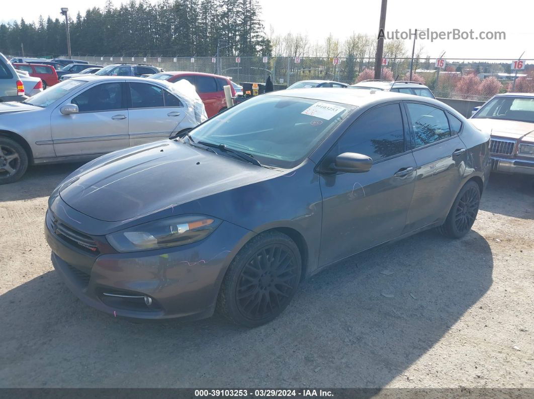 2015 Dodge Dart Gt Gray vin: 1C3CDFEBXFD205684