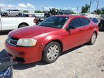 2014 Dodge Avenger Se Red vin: 1C3CDZAB0EN110602