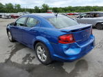 2014 Dodge Avenger Se Blue vin: 1C3CDZAB0EN129795