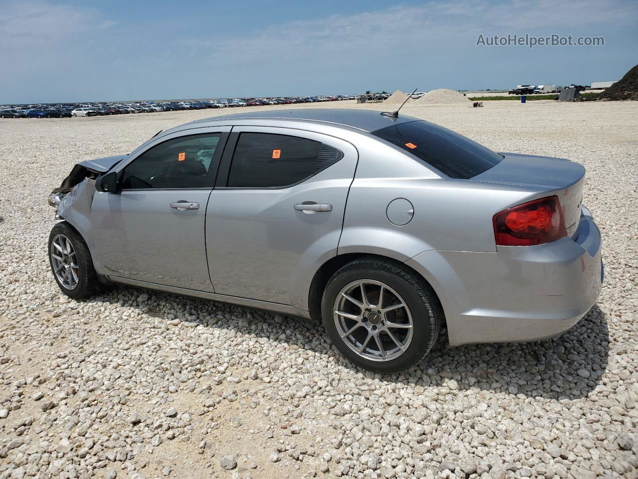 2014 Dodge Avenger Se Серый vin: 1C3CDZAB0EN140232