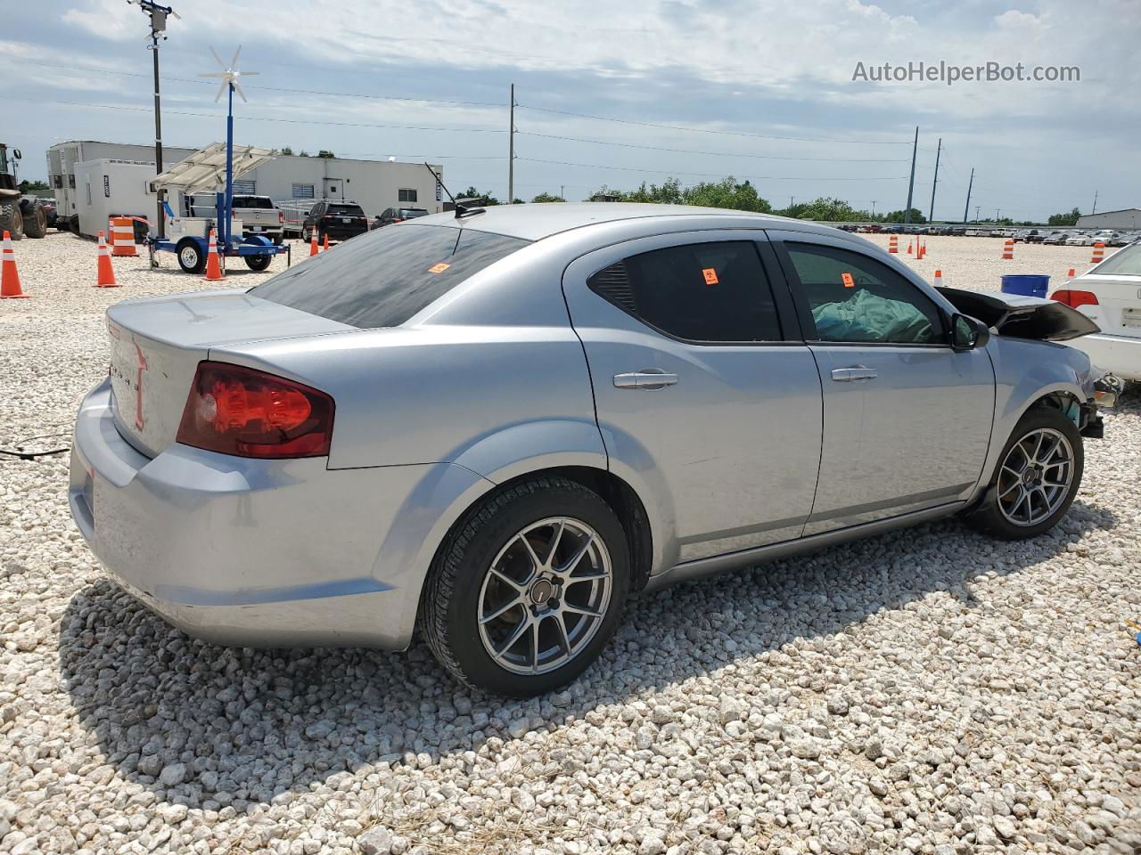 2014 Dodge Avenger Se Серый vin: 1C3CDZAB0EN140232