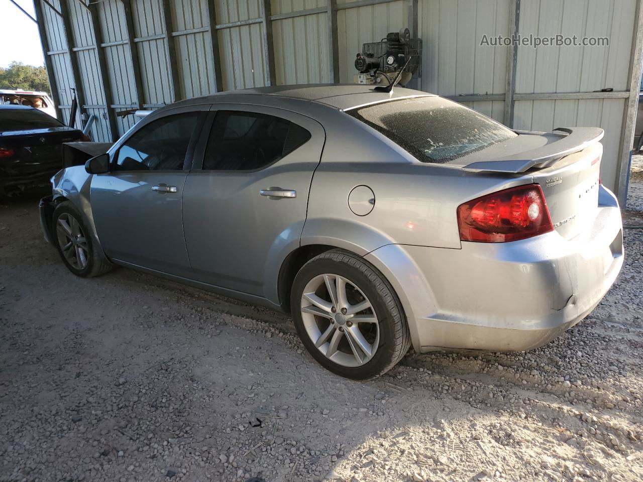 2014 Dodge Avenger Se Gray vin: 1C3CDZAB0EN149626