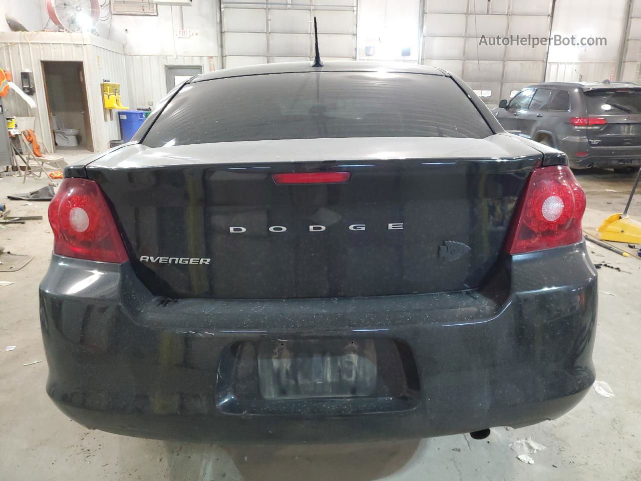 2014 Dodge Avenger Se Black vin: 1C3CDZAB0EN162084