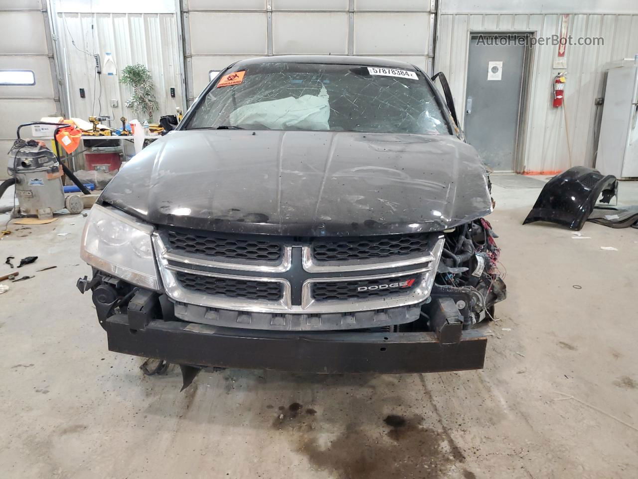 2014 Dodge Avenger Se Black vin: 1C3CDZAB0EN162084