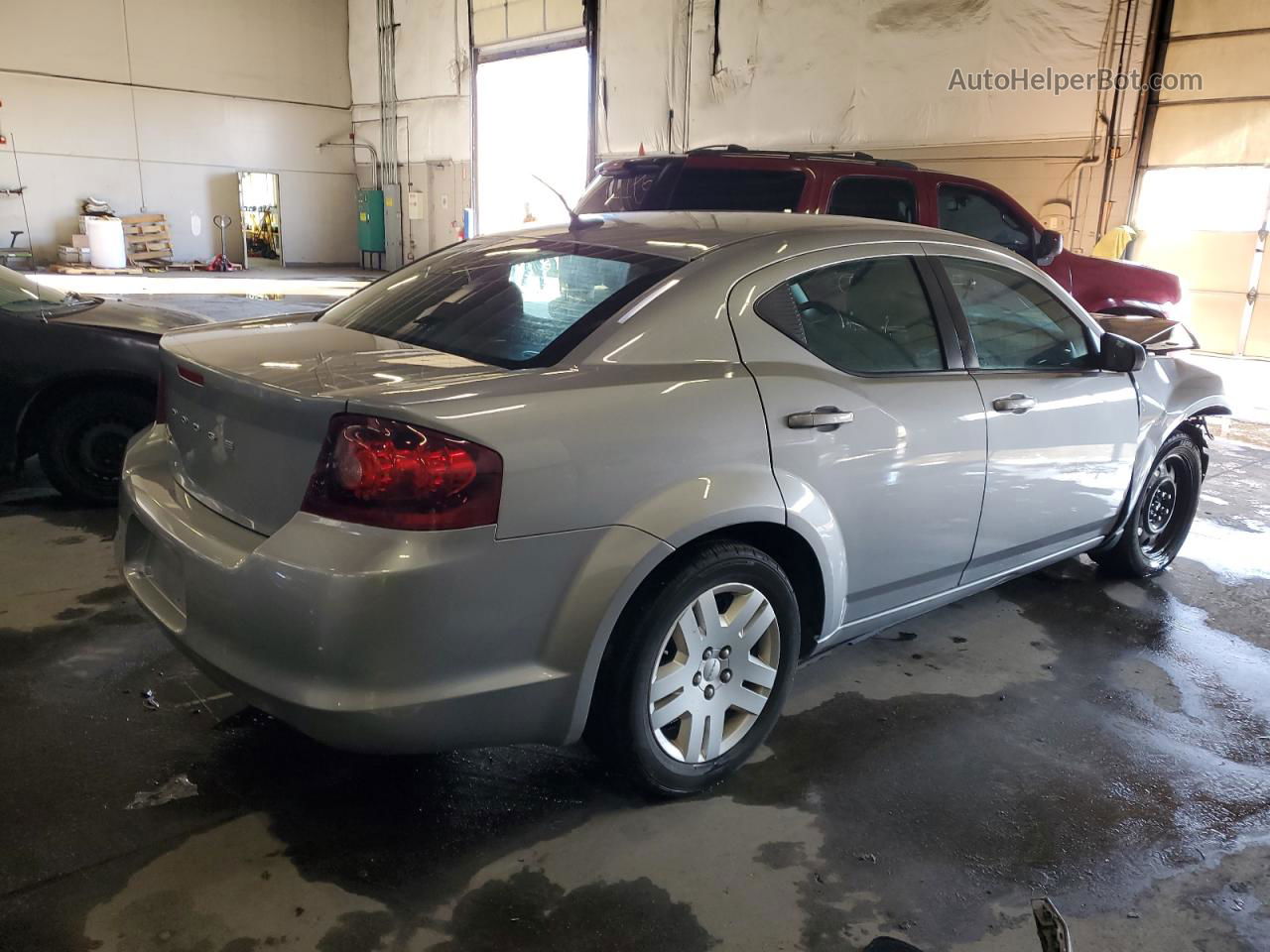 2014 Dodge Avenger Se Gray vin: 1C3CDZAB0EN173926