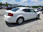 2014 Dodge Avenger Se White vin: 1C3CDZAB0EN232439