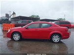 2014 Dodge Avenger Se Red vin: 1C3CDZAB1EN111516