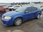 2014 Dodge Avenger Se Синий vin: 1C3CDZAB1EN116764