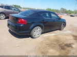 2014 Dodge Avenger Se Black vin: 1C3CDZAB1EN143527