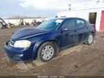 2014 Dodge Avenger Se Синий vin: 1C3CDZAB1EN147884