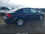 2014 Dodge Avenger Se Синий vin: 1C3CDZAB1EN147884