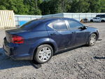 2014 Dodge Avenger Se Blue vin: 1C3CDZAB1EN160389