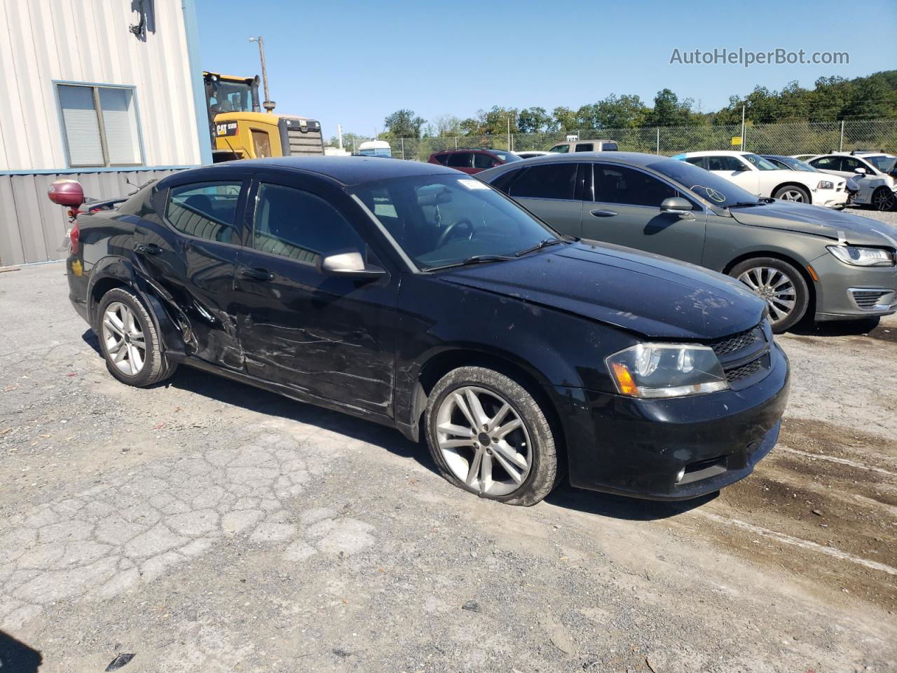 2014 Dodge Avenger Se Черный vin: 1C3CDZAB1EN161395