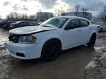 2014 Dodge Avenger Se White vin: 1C3CDZAB1EN189701