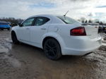 2014 Dodge Avenger Se White vin: 1C3CDZAB1EN189701