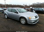 2014 Dodge Avenger Se Silver vin: 1C3CDZAB1EN216802