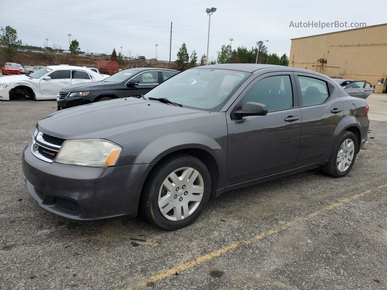 2014 Dodge Avenger Se Угольный vin: 1C3CDZAB1EN219831