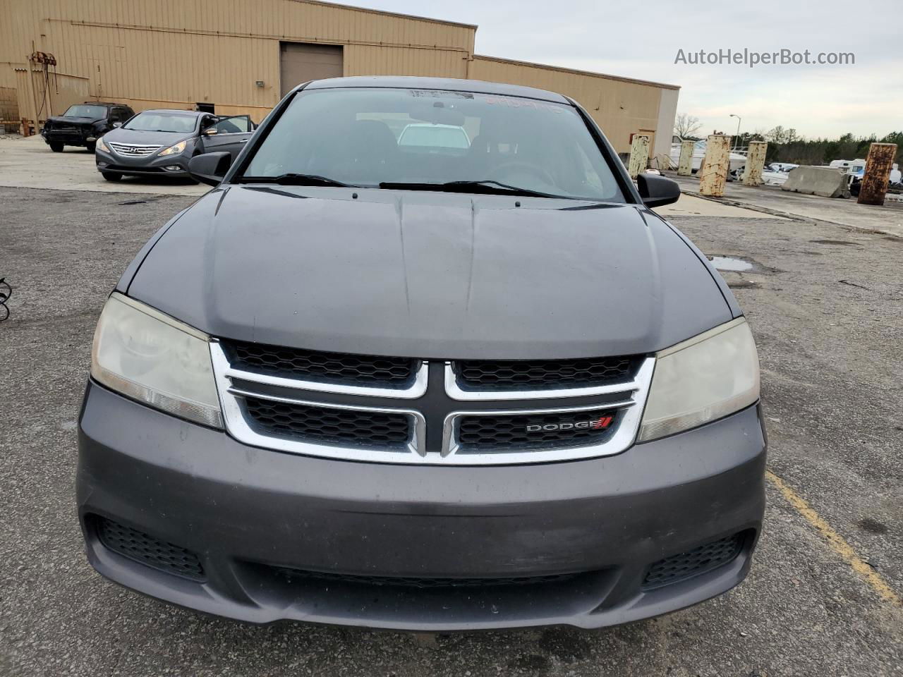 2014 Dodge Avenger Se Charcoal vin: 1C3CDZAB1EN219831