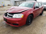 2014 Dodge Avenger Se Burgundy vin: 1C3CDZAB1EN227735