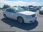 2014 Dodge Avenger Se White vin: 1C3CDZAB2EN111525