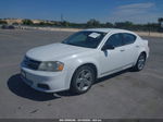 2014 Dodge Avenger Se White vin: 1C3CDZAB2EN111525