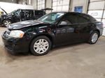 2014 Dodge Avenger Se Black vin: 1C3CDZAB2EN120693