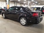 2014 Dodge Avenger Se Black vin: 1C3CDZAB2EN120693