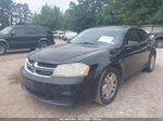 2014 Dodge Avenger Se Black vin: 1C3CDZAB2EN161454