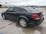 2014 Dodge Avenger Se Black vin: 1C3CDZAB2EN214590