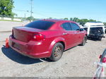 2014 Dodge Avenger Se Red vin: 1C3CDZAB2EN221166