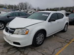 2014 Dodge Avenger Se White vin: 1C3CDZAB2EN224732