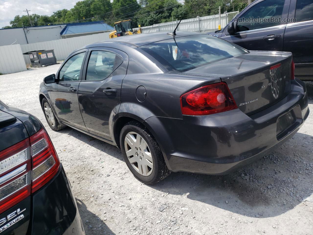 2014 Dodge Avenger Se Gray vin: 1C3CDZAB2EN225816