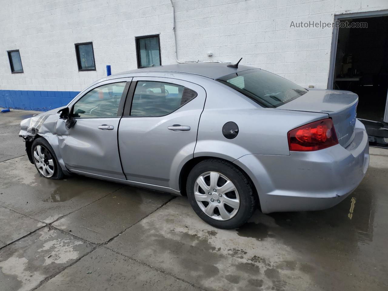 2014 Dodge Avenger Se Серебряный vin: 1C3CDZAB3EN113431