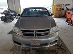 2014 Dodge Avenger Se Gray vin: 1C3CDZAB3EN144291