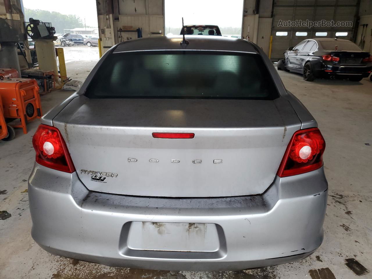 2014 Dodge Avenger Se Gray vin: 1C3CDZAB3EN144291