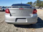 2014 Dodge Avenger Se Silver vin: 1C3CDZAB3EN144341