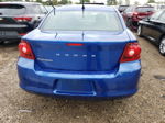 2014 Dodge Avenger Se Blue vin: 1C3CDZAB3EN162404