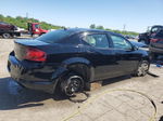 2014 Dodge Avenger Se Black vin: 1C3CDZAB3EN166307