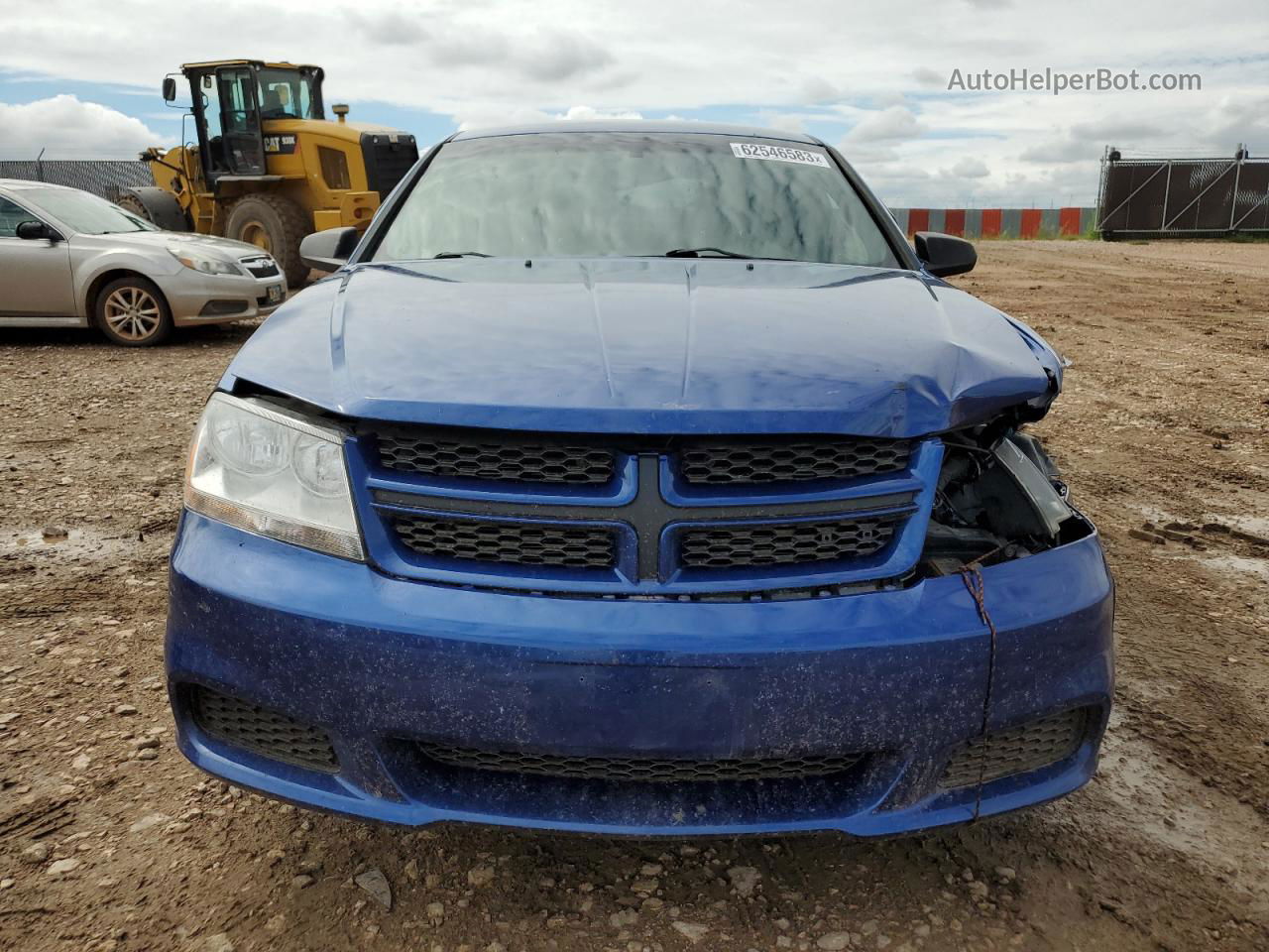 2014 Dodge Avenger Se Blue vin: 1C3CDZAB3EN167280