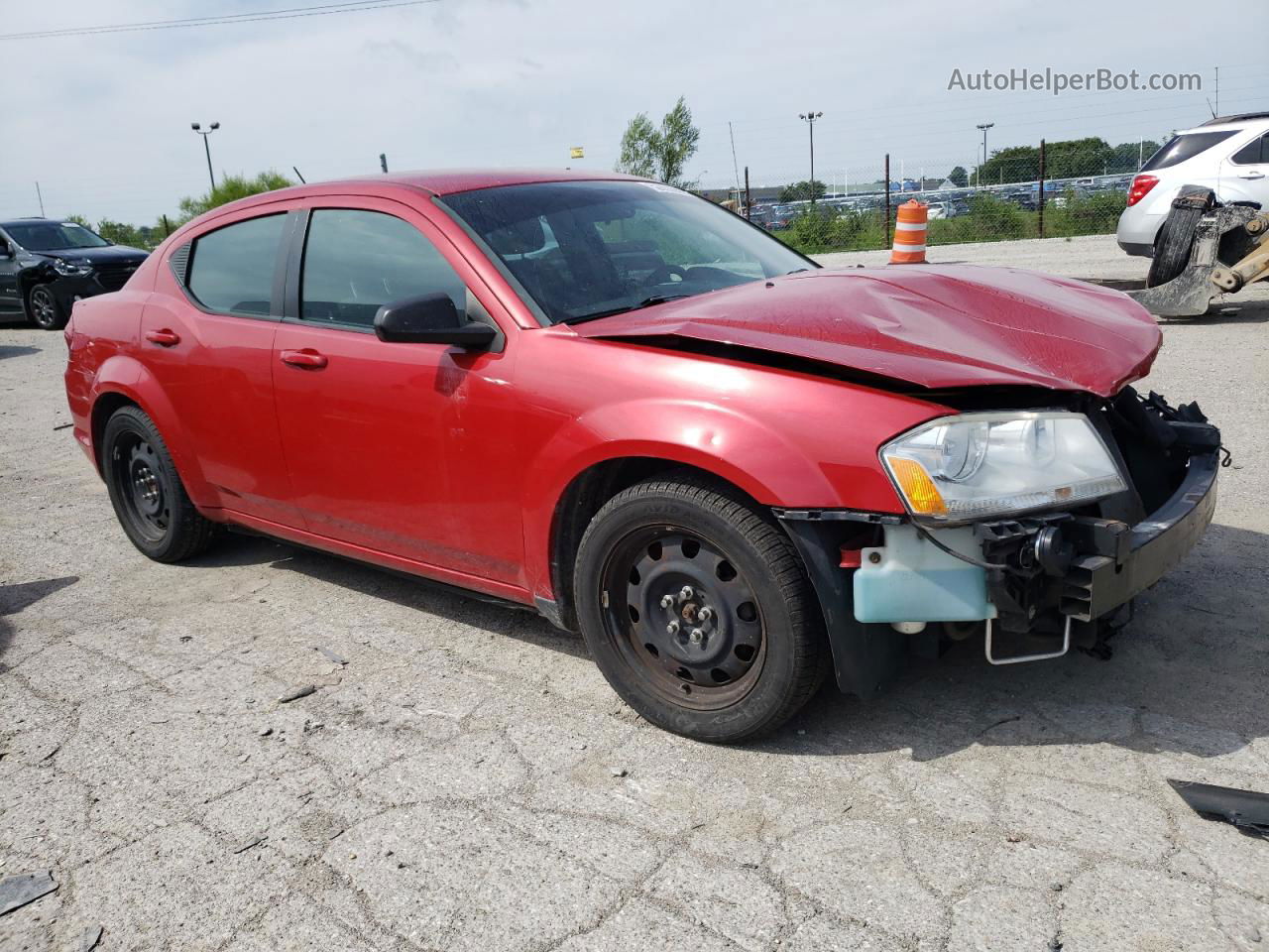 2014 Dodge Avenger Se Белый vin: 1C3CDZAB3EN189313