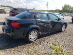 2014 Dodge Avenger Se Black vin: 1C3CDZAB3EN221323